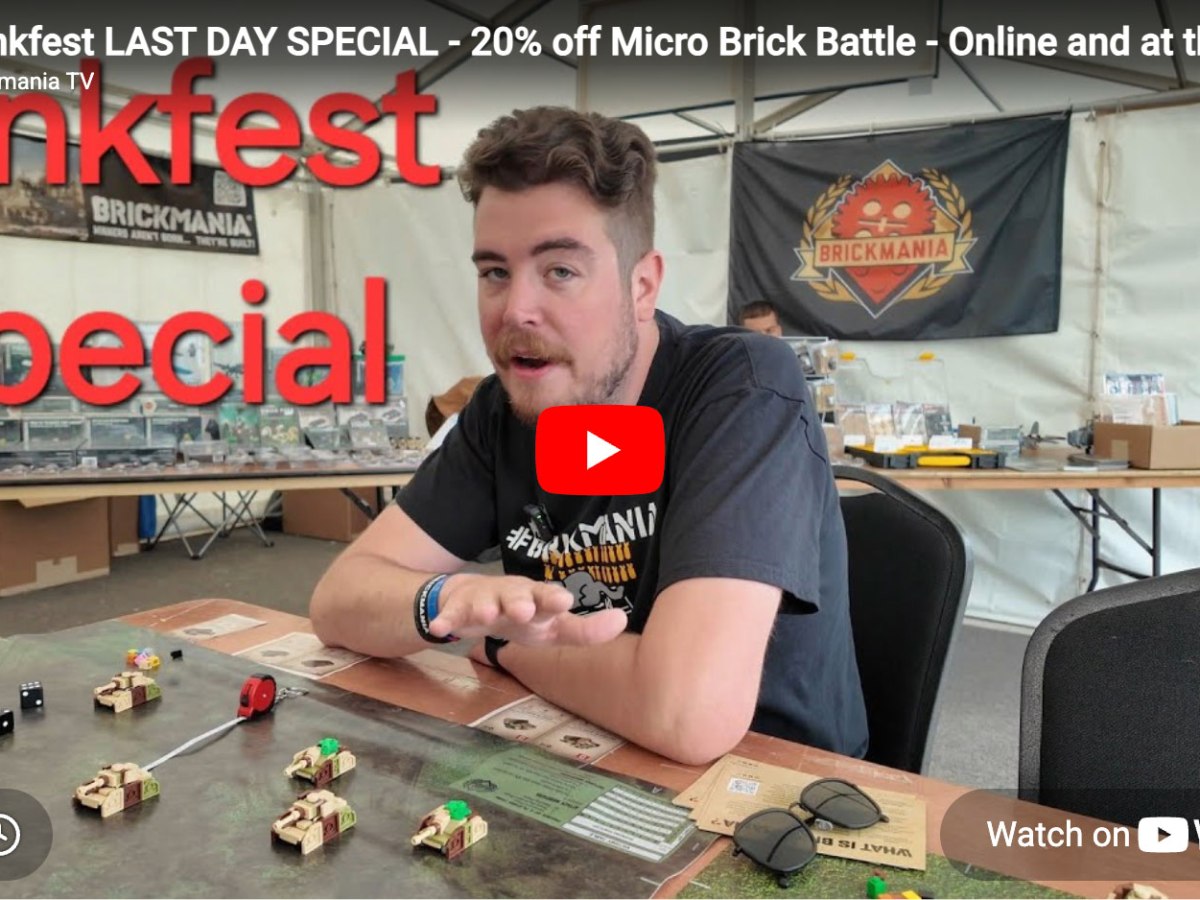 Micro Brick Battle Featured at Tank Fest&nbsp;2024